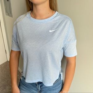 SOLD ON MERCARI NIKE Running Top Baby Blue Dri-Fit